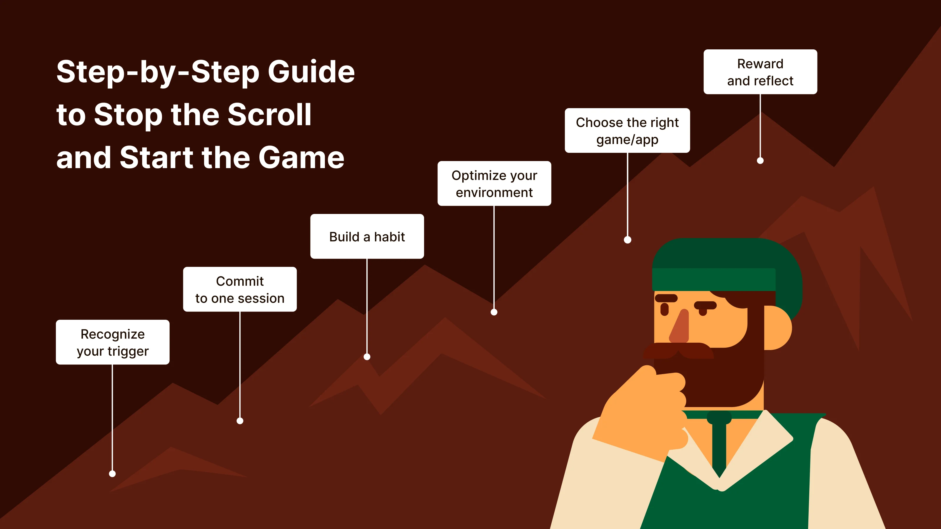 How to make the switch: Step-by-step guide to stop the scroll and start the game illustration